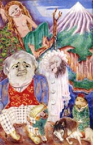 Tvetydigt Sallskap by Nils Dardel