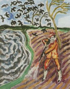 Jagaren by Nils Dardel
