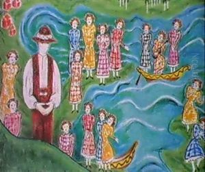 Omtyckt Gosse by Nils Dardel