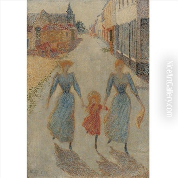 Promenade A Tervueren, Belgique - view 1