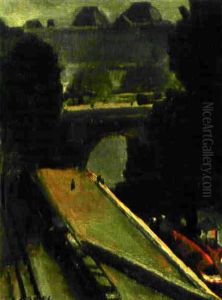 Paris An Der Seine by Georges Darel
