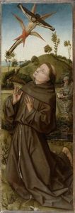 Rechter Flugel Eines Altars: Der Hl. Franziskus Empfangt Die Stigmata by Jacques Daret
