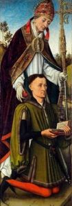 Un Donateur Et Saint Augustin by Jacques Daret