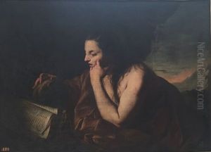 Marie Madeleine Au Desert by Jean Daret