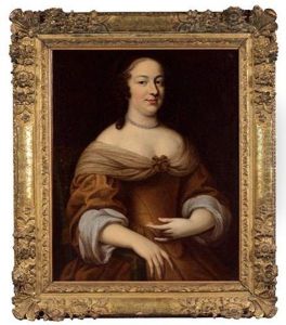 Portrait De Femme by Jean Daret