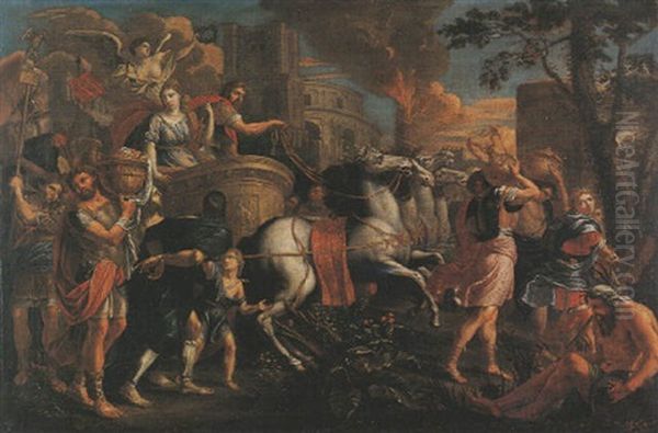 Le Triomphe D'un Empereur Romain - view 1