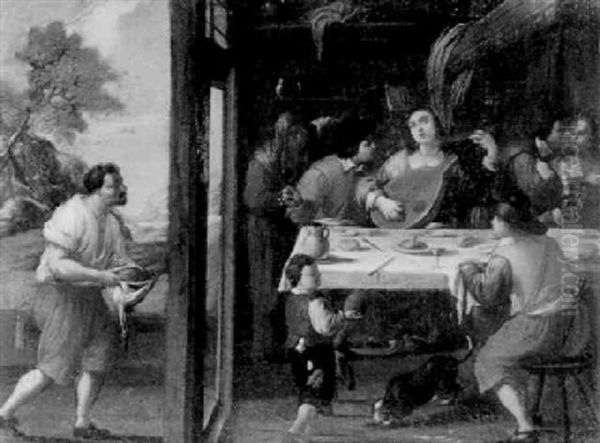Scene De Bambochade - view 1