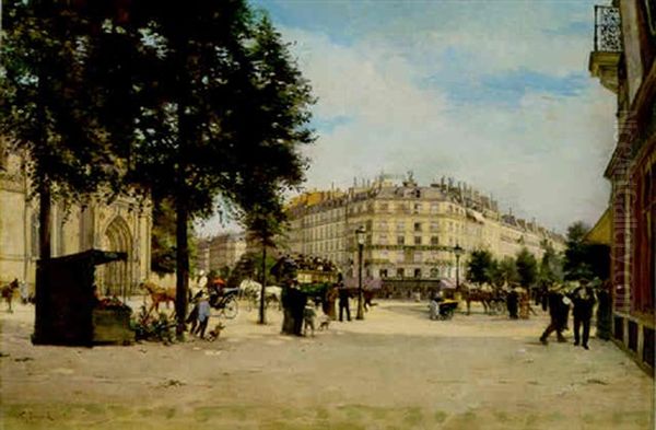Junction Of The Boulevards Magenta And De Strasbourg And Rue Du Faubourg Saint Martin, Paris - view 1
