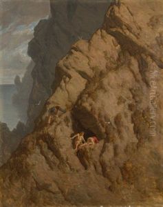 Les Denicheurs by Jean Edouard Yan Dargent