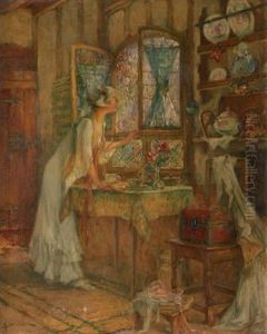 Jeune Femme A La Fenetre Jeune Femme A La Fenetre