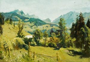 Ete Dans Le Pays-d'enhaut by Albert Darier-Subit