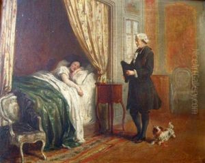 La Visite De L'abbe by Alfred Henri Darjou