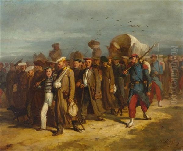 Ruckzug Der Russischen Armee - view 1