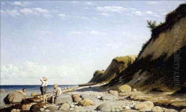 Boys At The Seashore - view 1