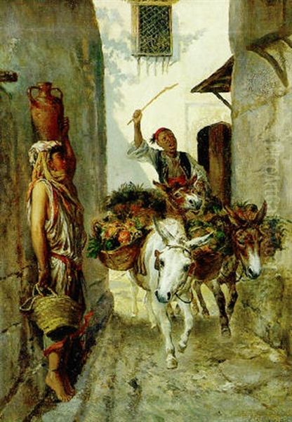 Le Marchand Ambulant De Fruits Et Legumes - view 1