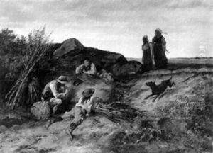 Les Ramasseurs De Fagots by Alfred Henri Darjou