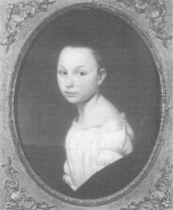 Portrait De Mme Feval Nee Perroyee, Mere De Paul Feval by Victor Darjou