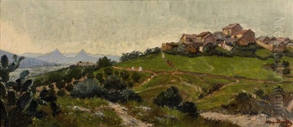 Village Kabyle, Environs De Maillot - view 1