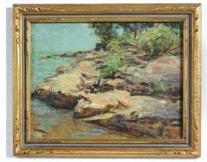 Shoreline At Marblehead by Wilder M. Darling