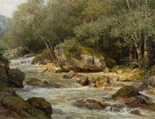 River Landscape (raabklamm) - view 1