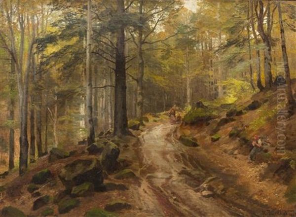 Gathering Wood, 1886 - view 1