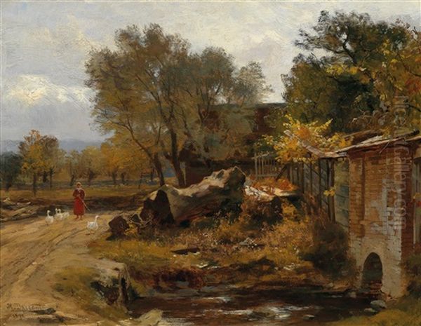 Die Gansemagd - view 1
