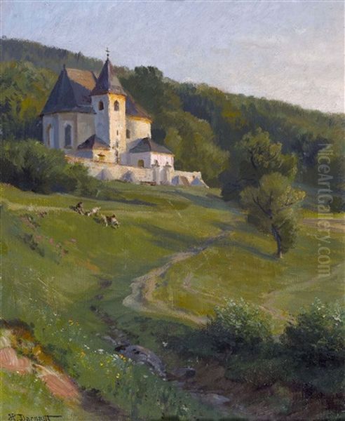 Kirche An Sonnigem Waldrand - view 1