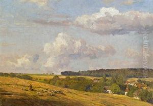 Sommerlandschaft Bei Plankenberg by Hugo Darnaut