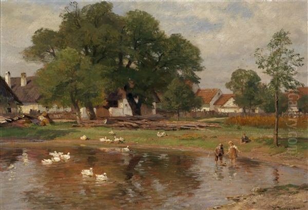 Dorfteich, Niederosterreich - view 1