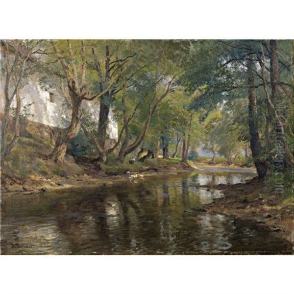 Partie An Der Thees (the Banks Of The Thees) - view 1