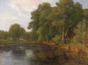 Motiv Bei Plankenberg by Hugo Darnaut