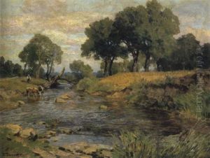 Sommerlandschaft by Hugo Darnaut
