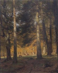 Im Lainzer Tiergarten by Hugo Darnaut