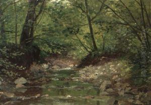 Der Waldbach by Hugo Darnaut