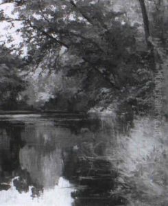 Fluslandschaft by Hugo Darnaut