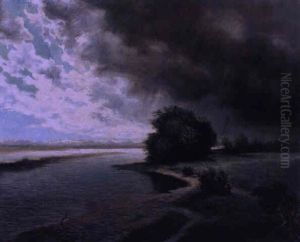 Aufziehendes Gewitter by Hugo Darnaut