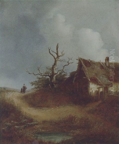 Landschaft Mit Figurlicher Staffage - view 1