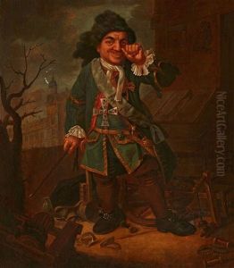 Portrait Of The Court Jester Clemens Perkeo