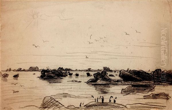Coucher De Soleil Sur La Mer - view 1