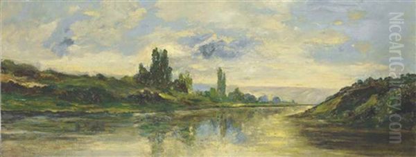 Les Bords De La Seine, Pres Des Andelys - view 1