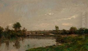 Les Sablieres Pres De Valmondois, 1873 Les Sablieres Pres De Valmondois, 1873