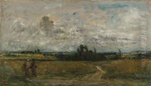 Vieille Route, A Auvers by Charles-Francois Daubigny