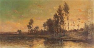 Paesaggio Lacustre by Charles-Francois Daubigny