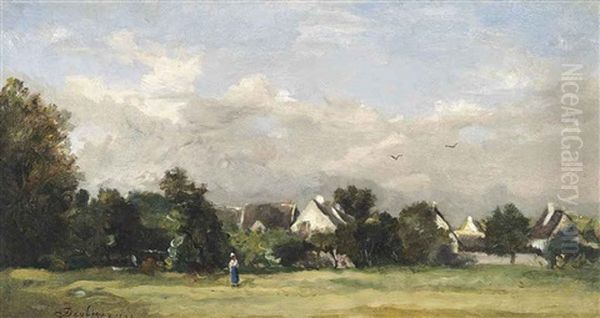 Paysanne Pres D'un Village - view 1