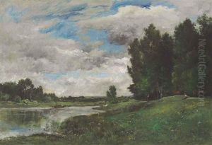 Apres L'orage by Charles-Francois Daubigny