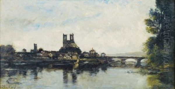 Vue De Mantes-la-jolie - view 1