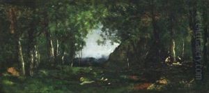 Woodman In A Glade thumbnail