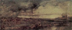 Clair De Lune by Charles-Francois Daubigny