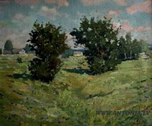 Green Field by Jekabs Apinis