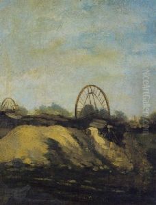 Les Carrieres by Charles-Francois Daubigny